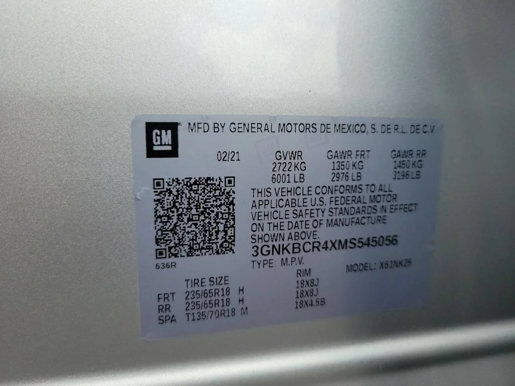 Certified Used 2021 SILVER ICE METALLIC Chevrolet LT image 33
