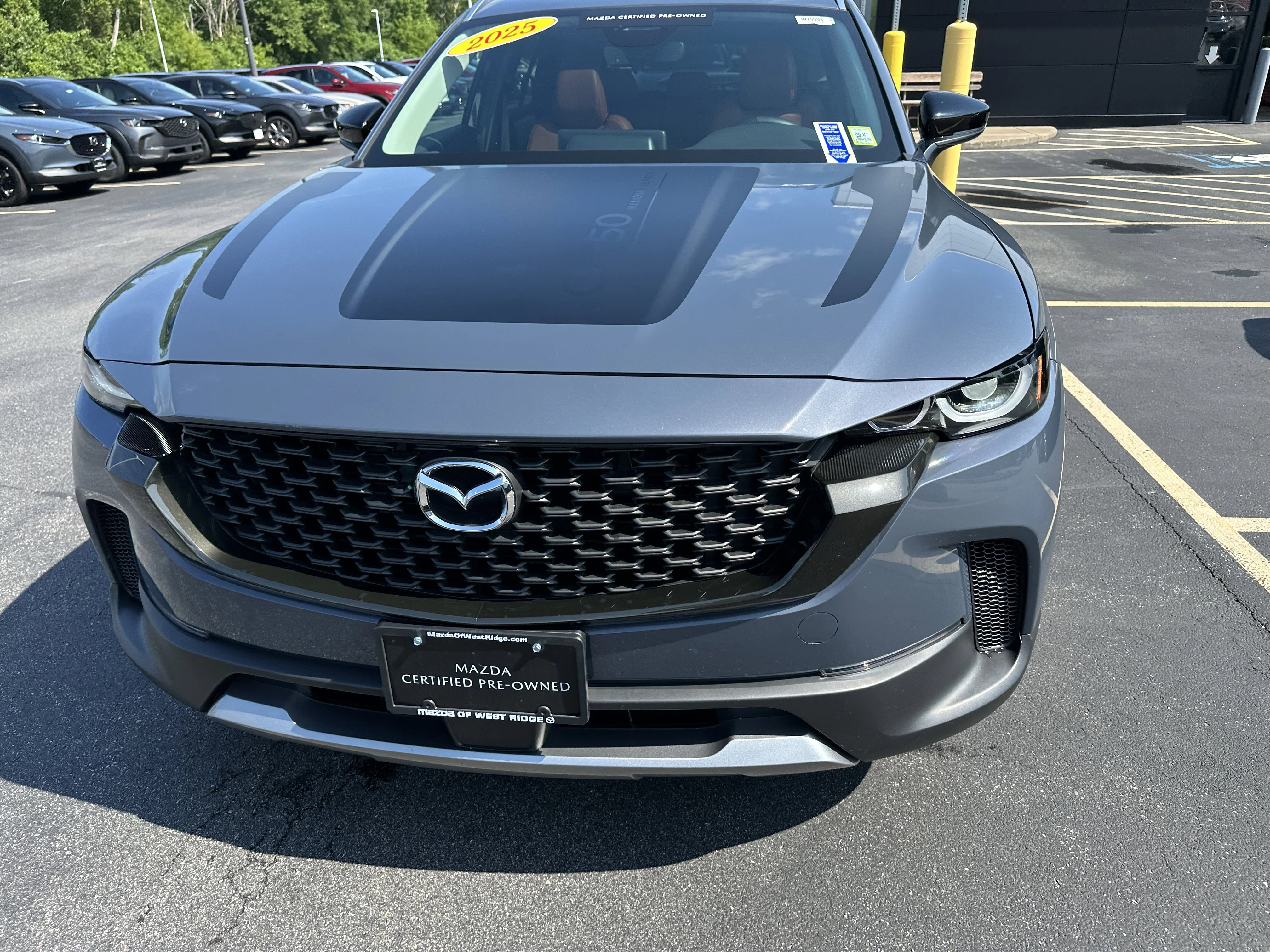 Used 2025 Polymetal Gray Metallic Mazda 2.5 Turbo Meridian Edition image 3