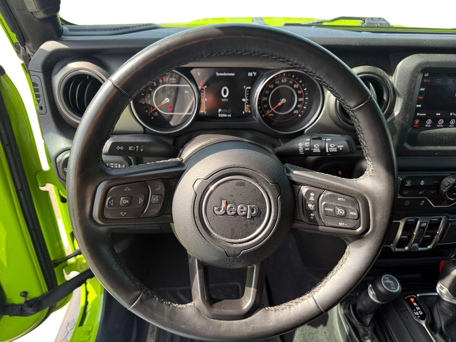 Used 2021 Sarge Green Clearcoat Jeep Unlimited Sport S image 13