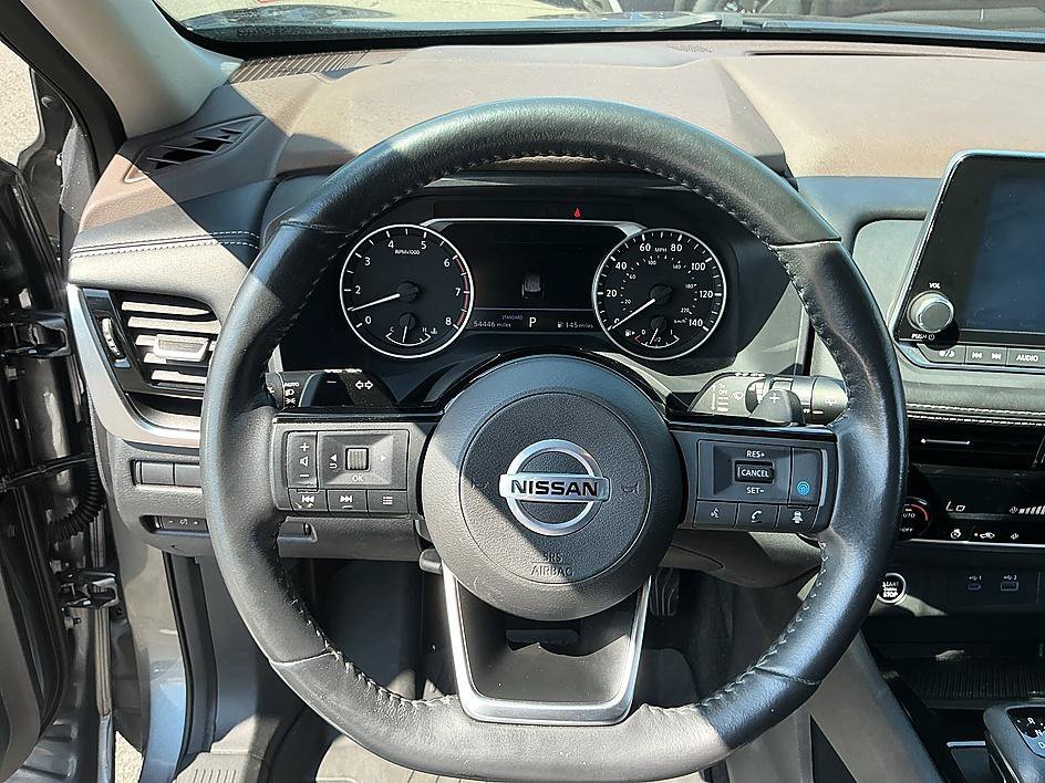 Used 2021 Gun Metallic Nissan SV image 14