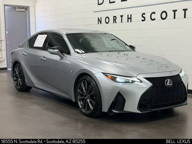 Certified Used 2024 Silver Lexus 350 F SPORT image 2