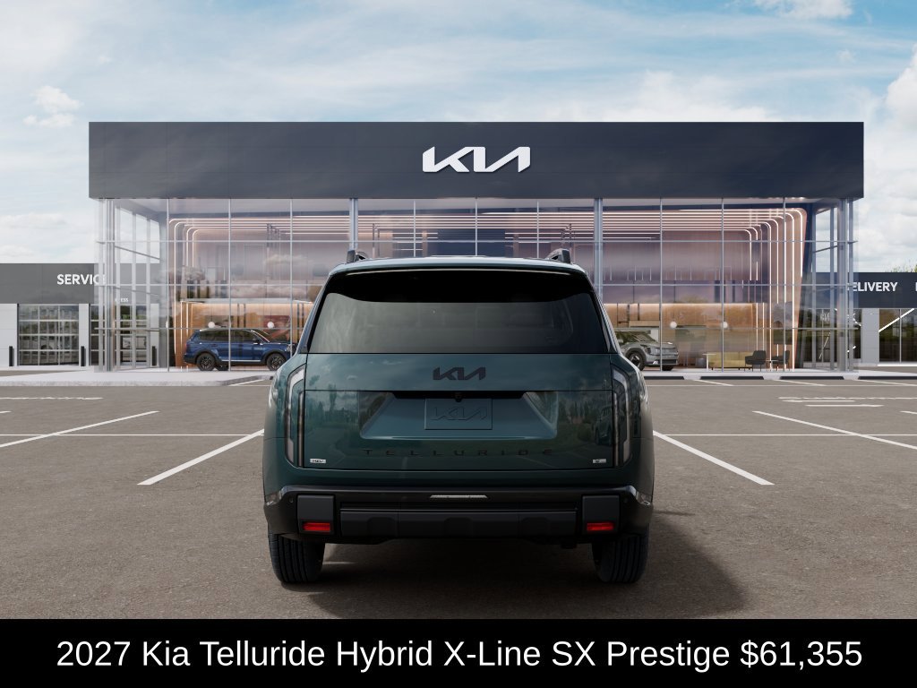 New 2027 Black Jade Green Kia X-Line SX Prestige image 6