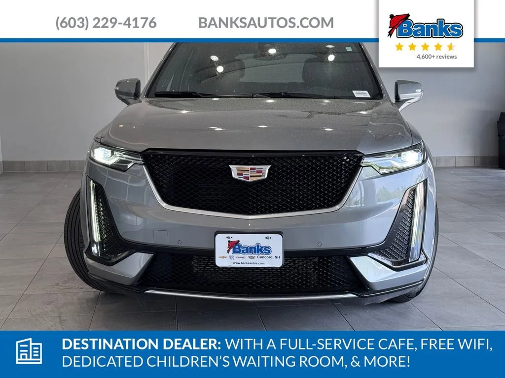 Used 2024 Argent Silver Metallic Cadillac Sport image 3