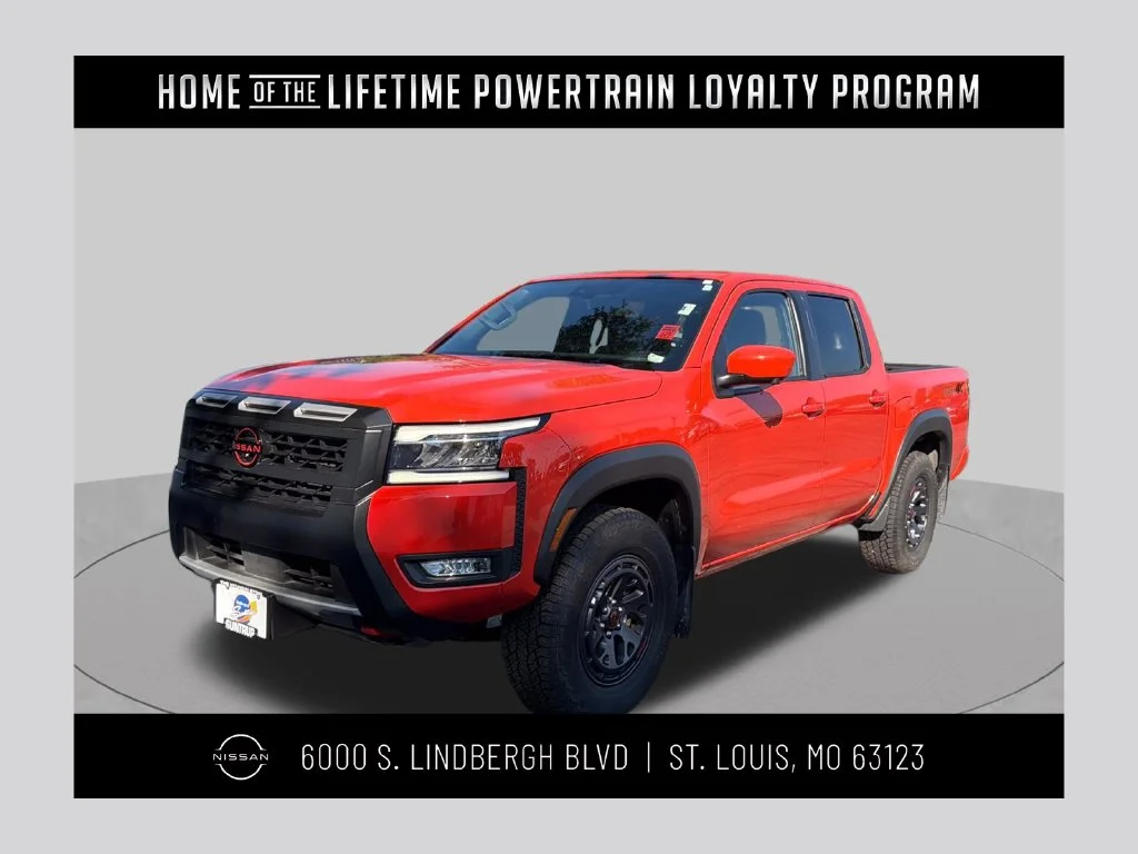 Used 2025 Orange Nissan PRO-4X image 1
