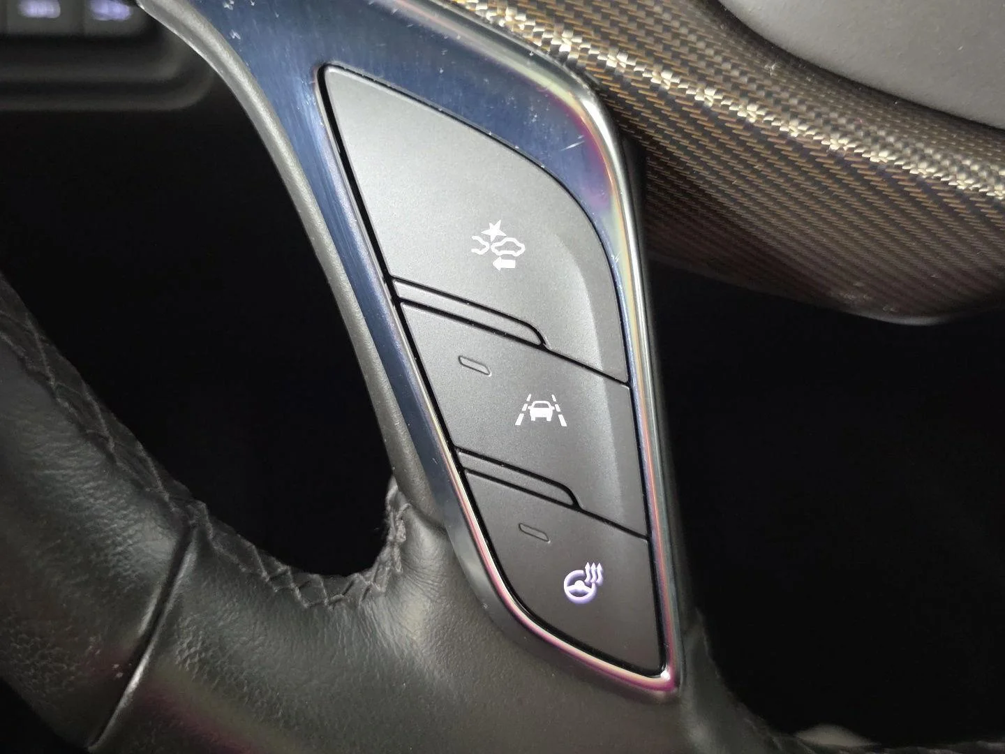 Used 2024 Stellar Black Metallic Cadillac AWD Premium Luxury image 25