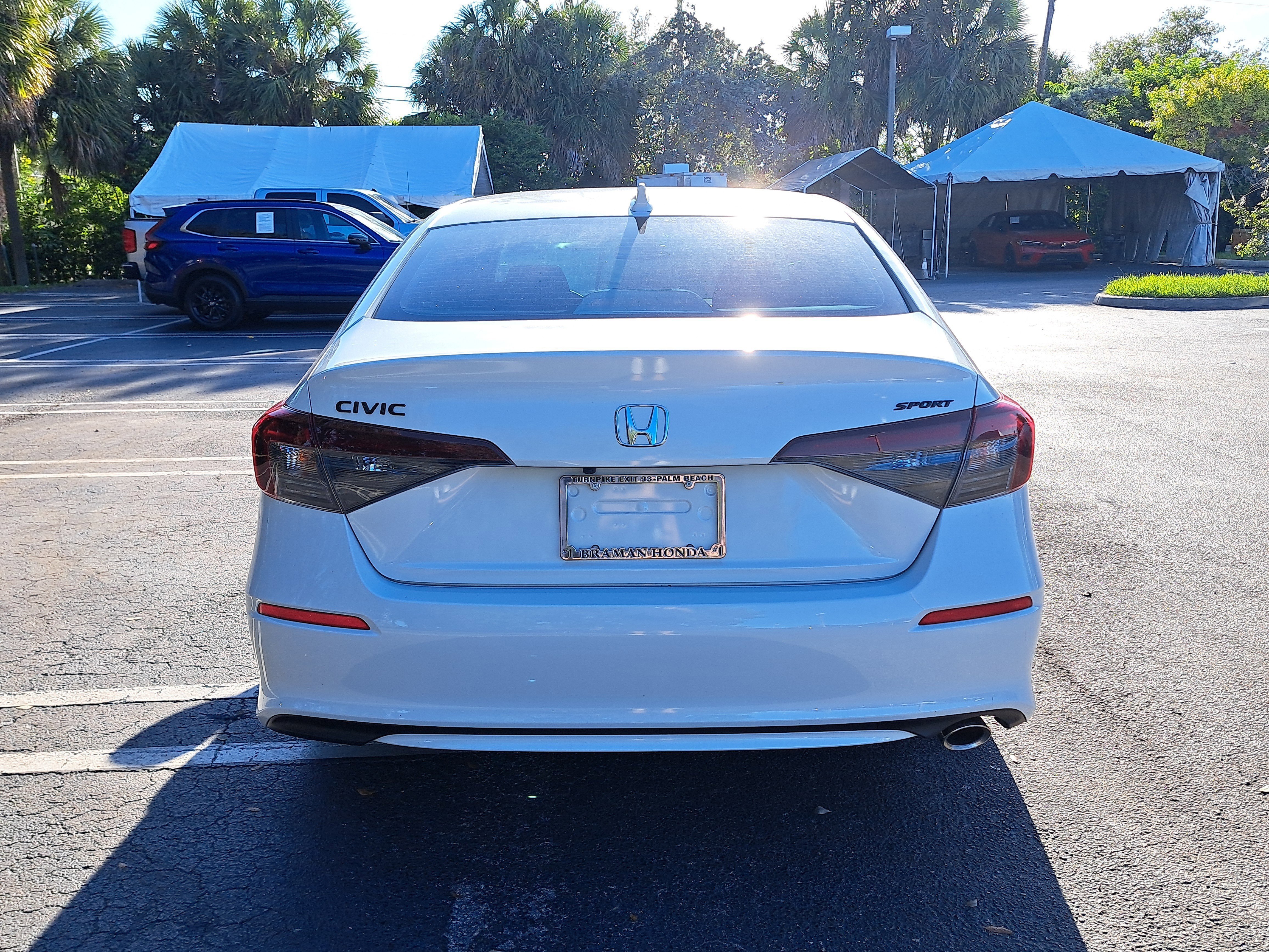 New 2026 Platinum White Pearl Honda Sport image 5