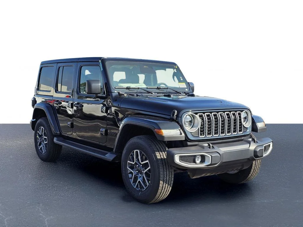 New 2026 Black Clear-Coat Exterior Paint Jeep Sahara image 4