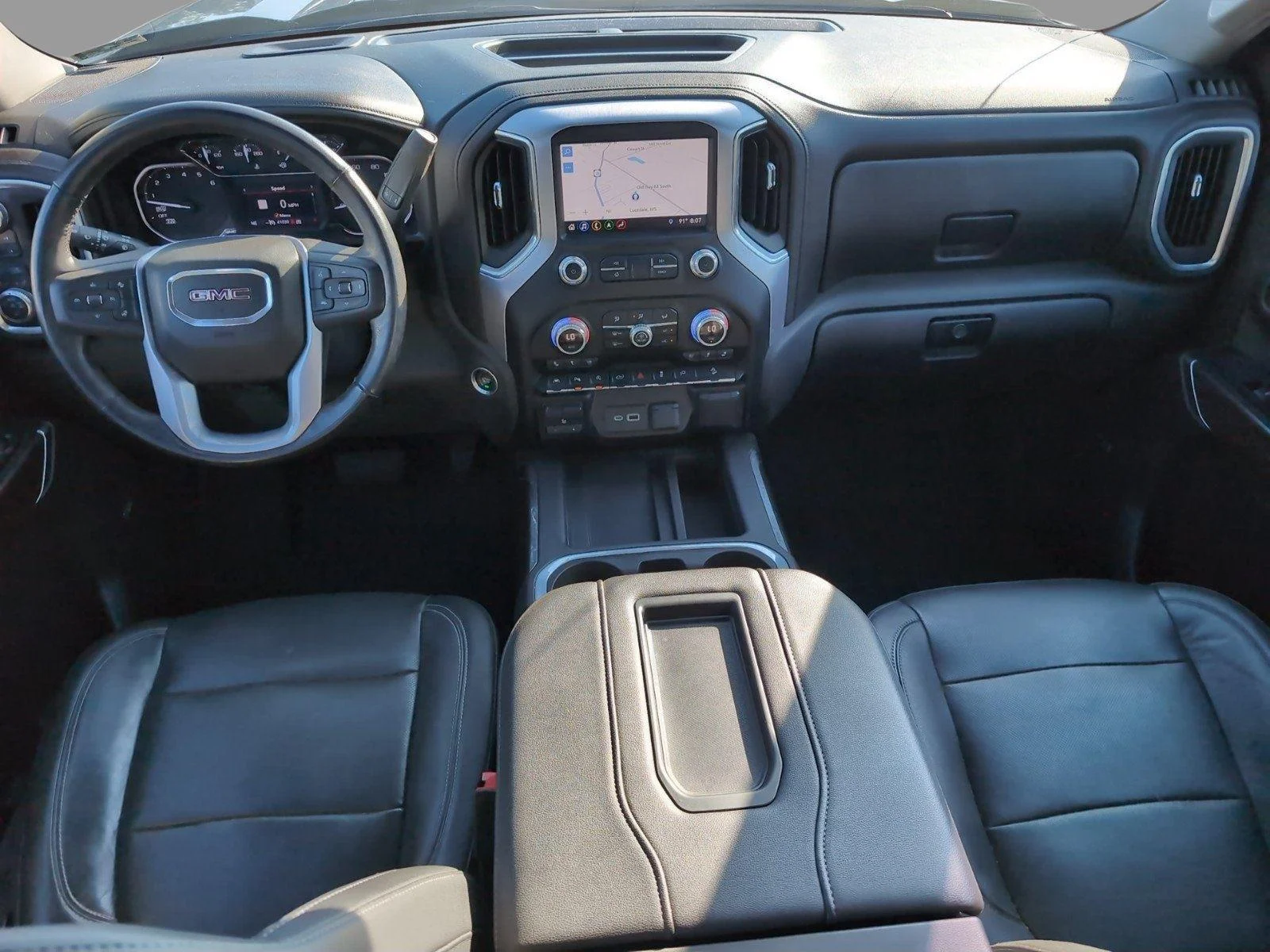 Used 2019 SATIN STEEL METALLIC GMC SLT image 32