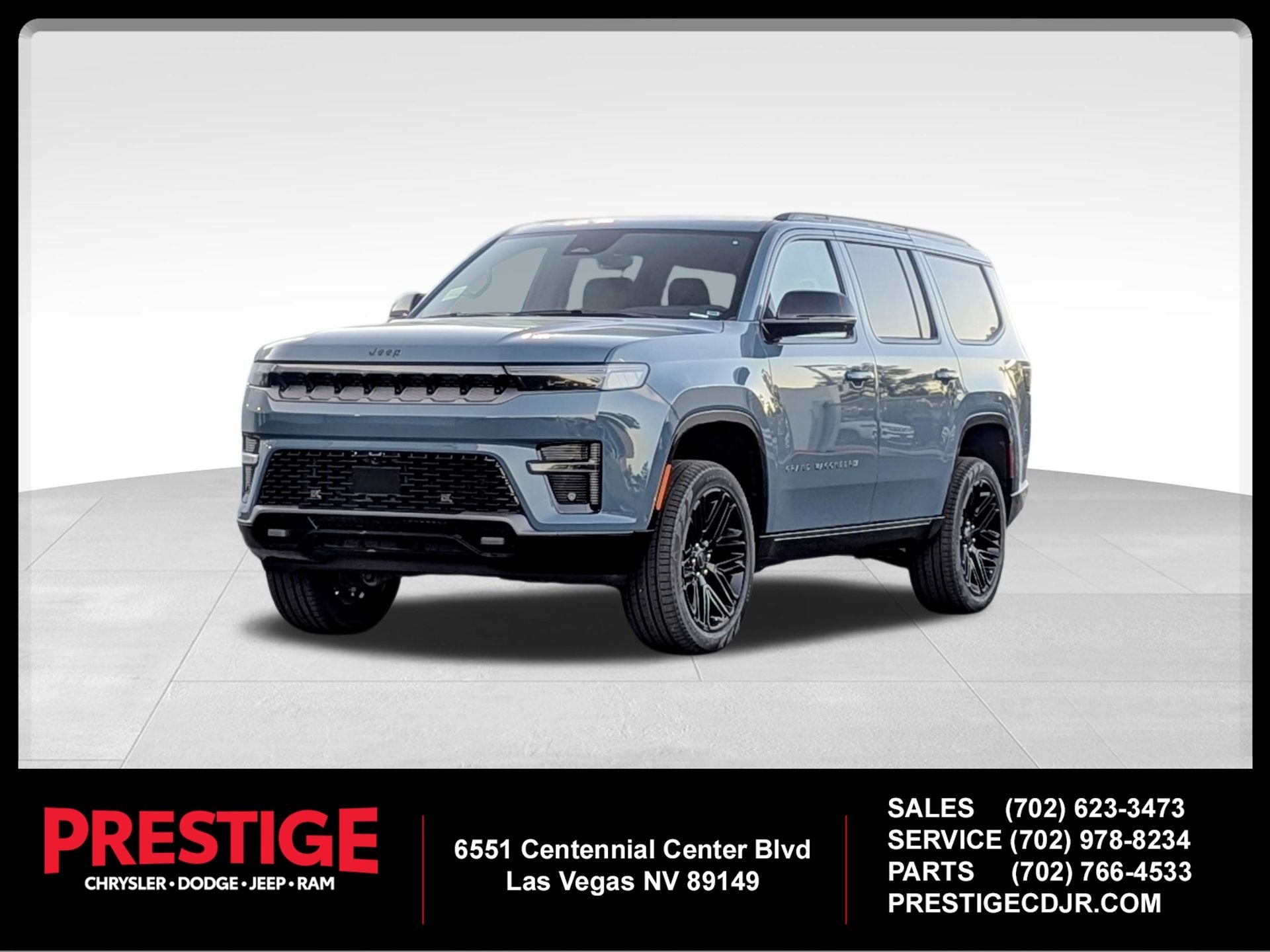 New 2026 Steel Blue Jeep Limited Reserve image 1
