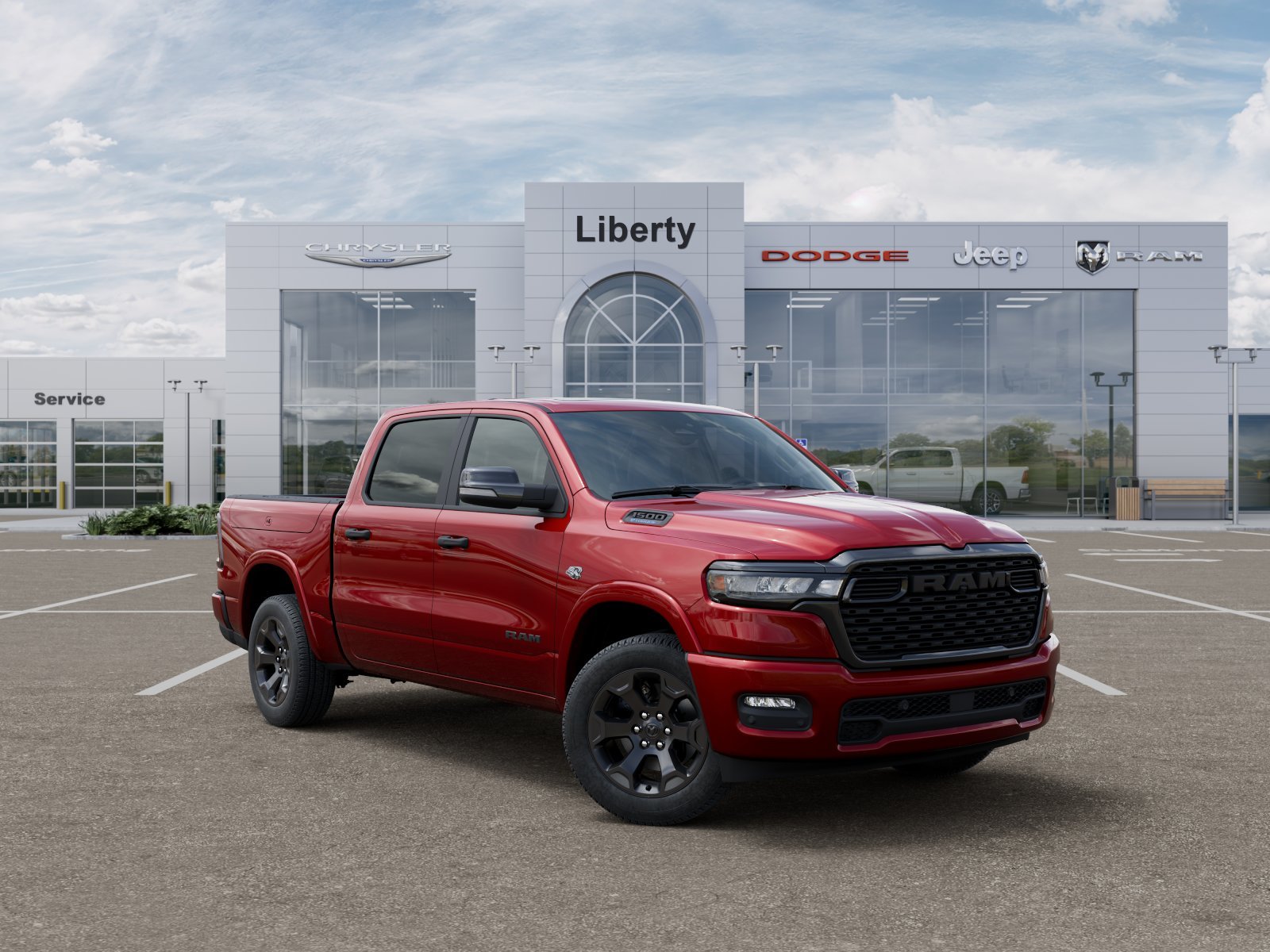New 2026 Molten Red Pearlcoat RAM Big Horn/Lone Star image 36