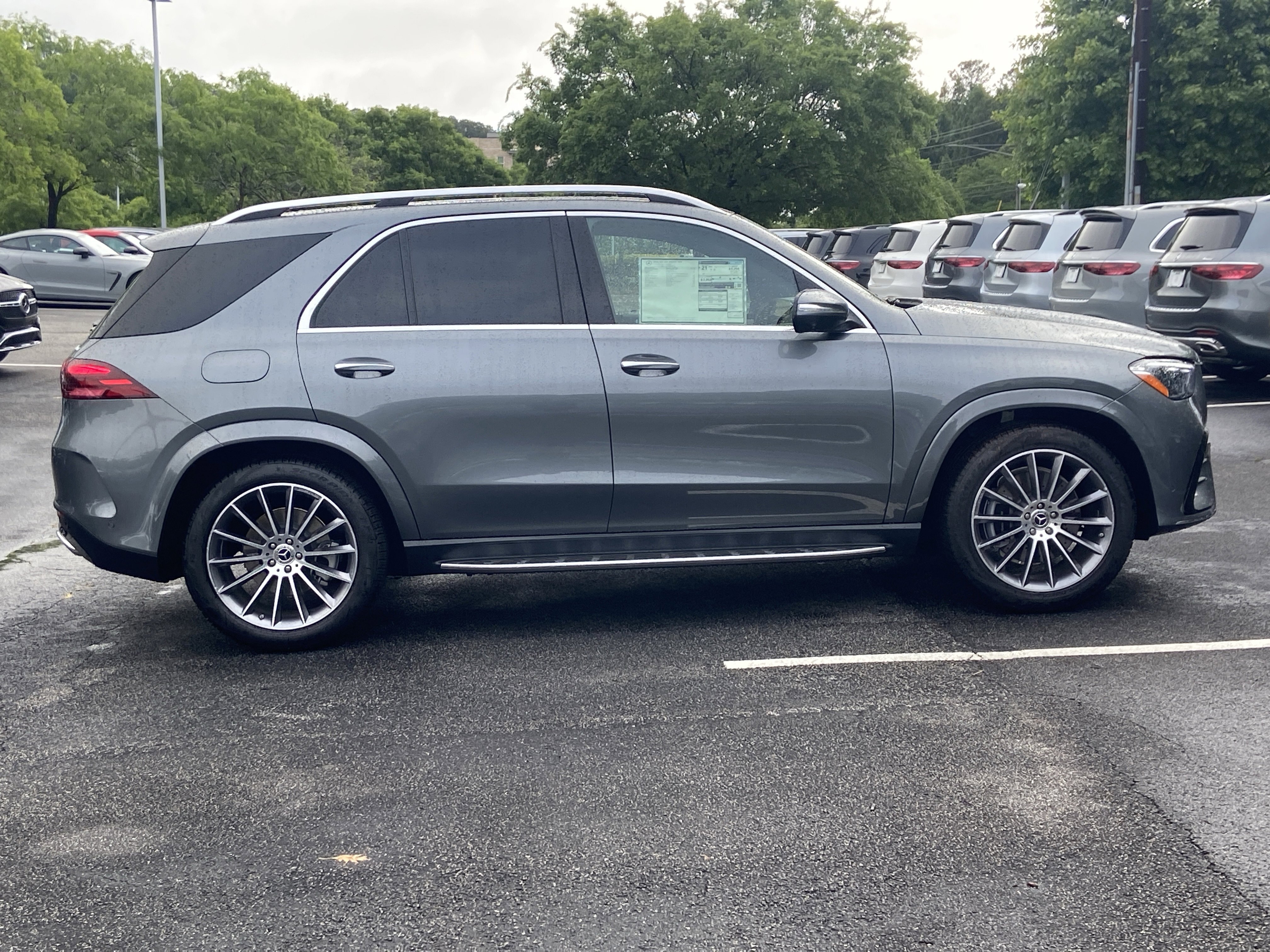 New 2026 Selenite Grey Metallic Mercedes-Benz GLE 450 4MATIC® SUV image 5