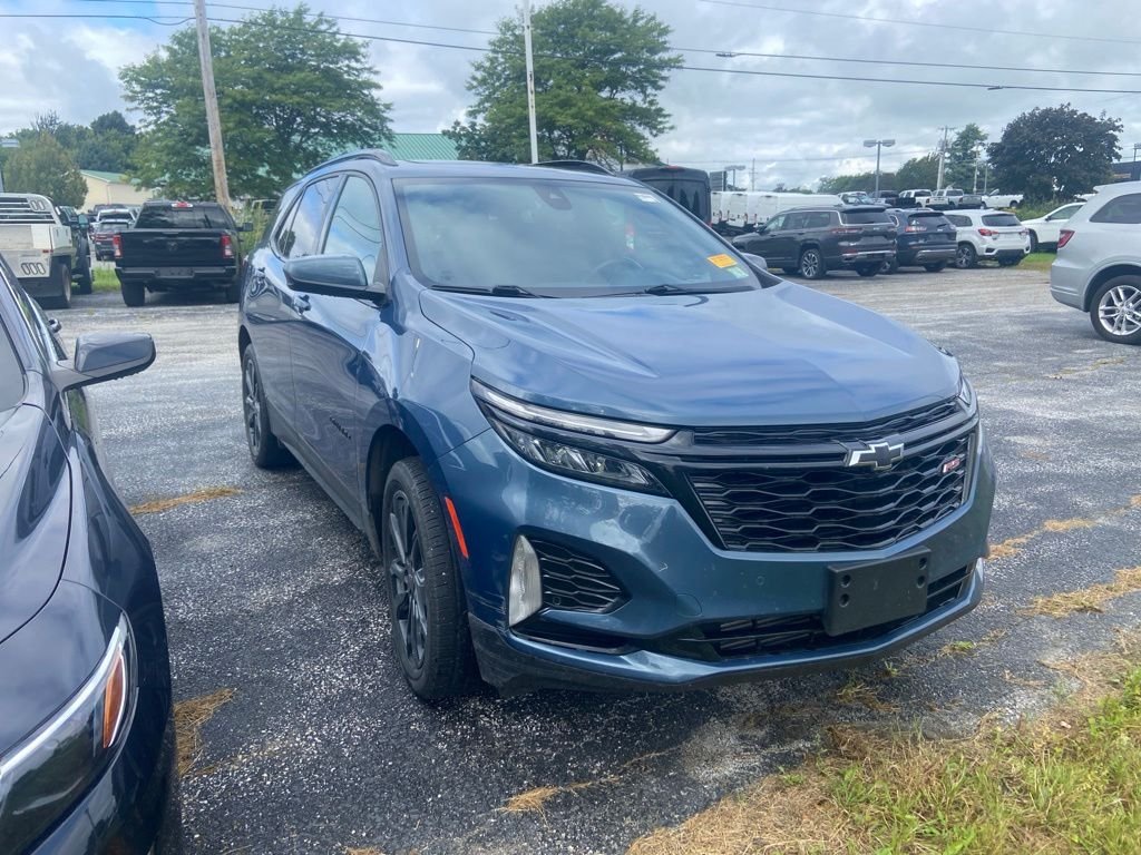Used 2024 Lakeshore Blue Metallic Chevrolet RS image 1