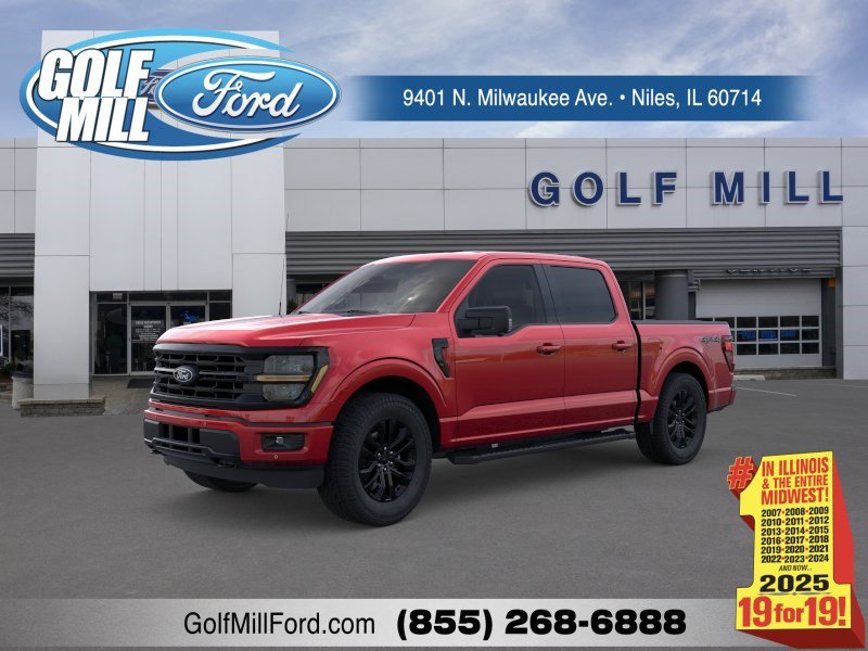 New 2026 Ruby Red Metallic Tinted Clearcoat Ford XLT image 1