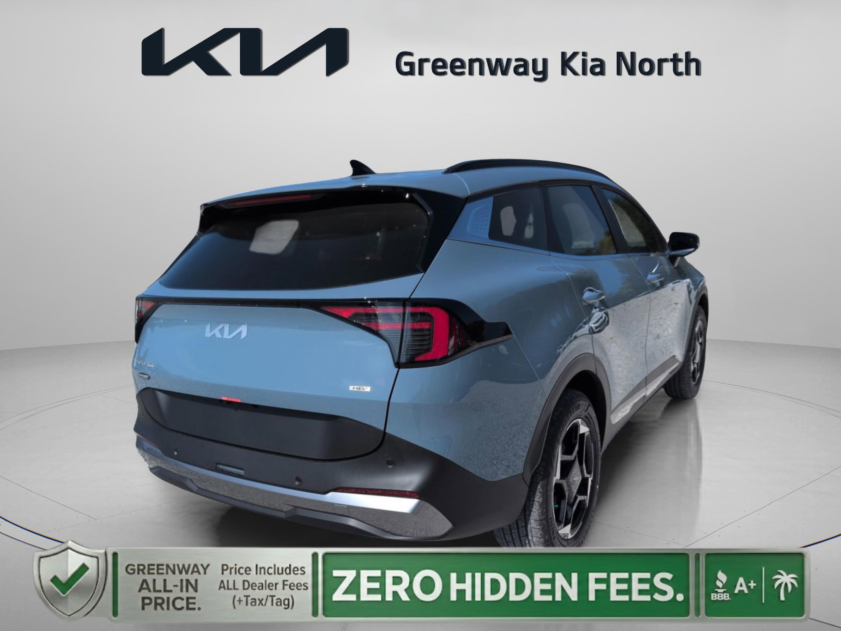 New 2026 Heritage Blue Kia EX image 8