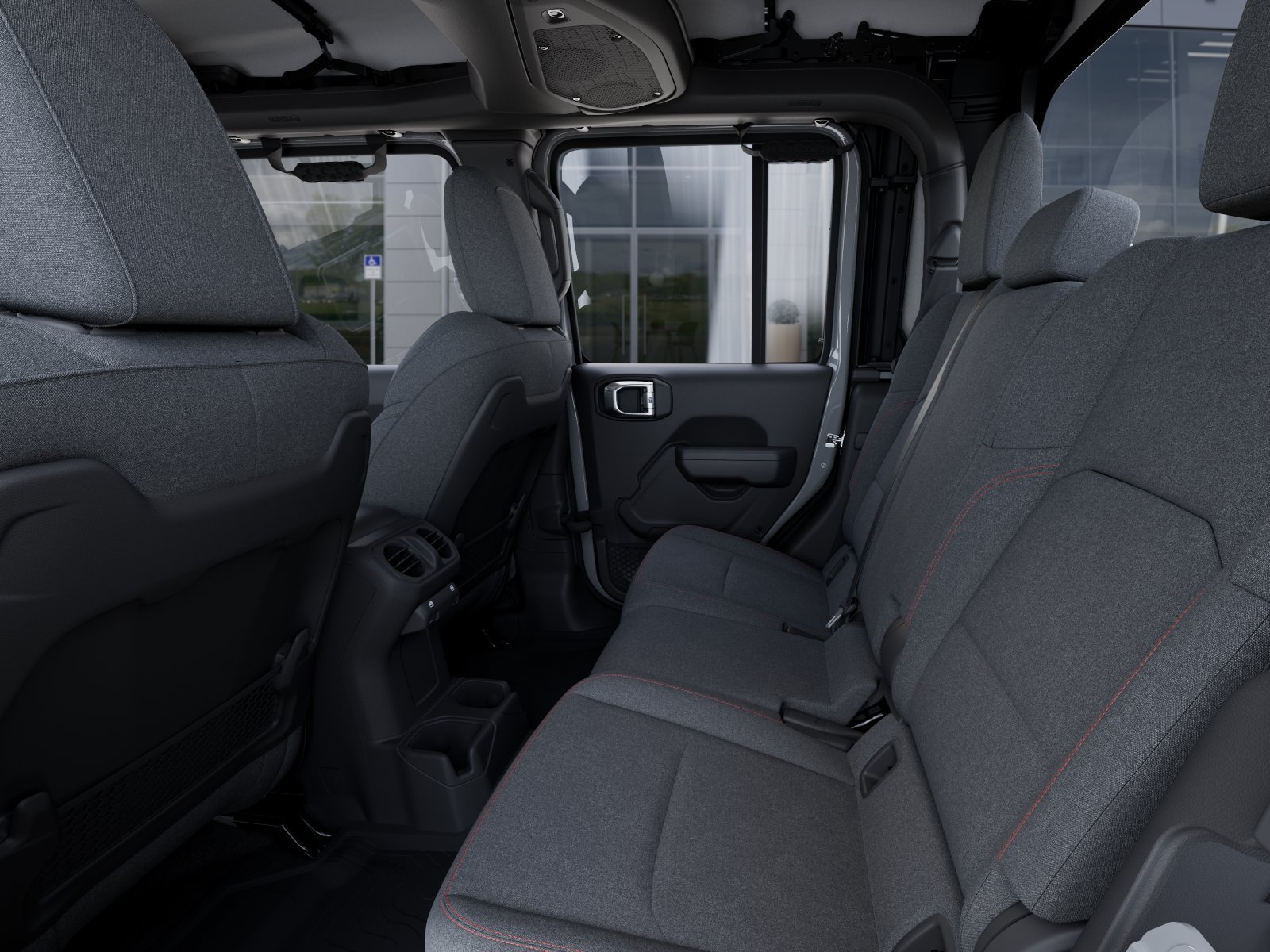 New 2026 Bright White Clearcoat Jeep Rubicon image 48