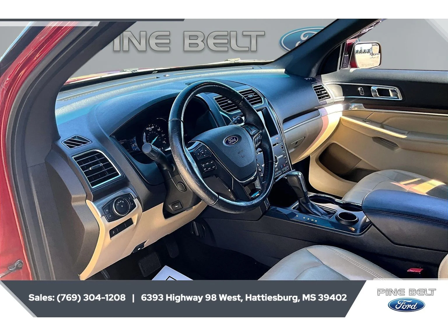 Used 2016 Ruby Red Metallic Tinted Clearcoat Ford Limited image 12