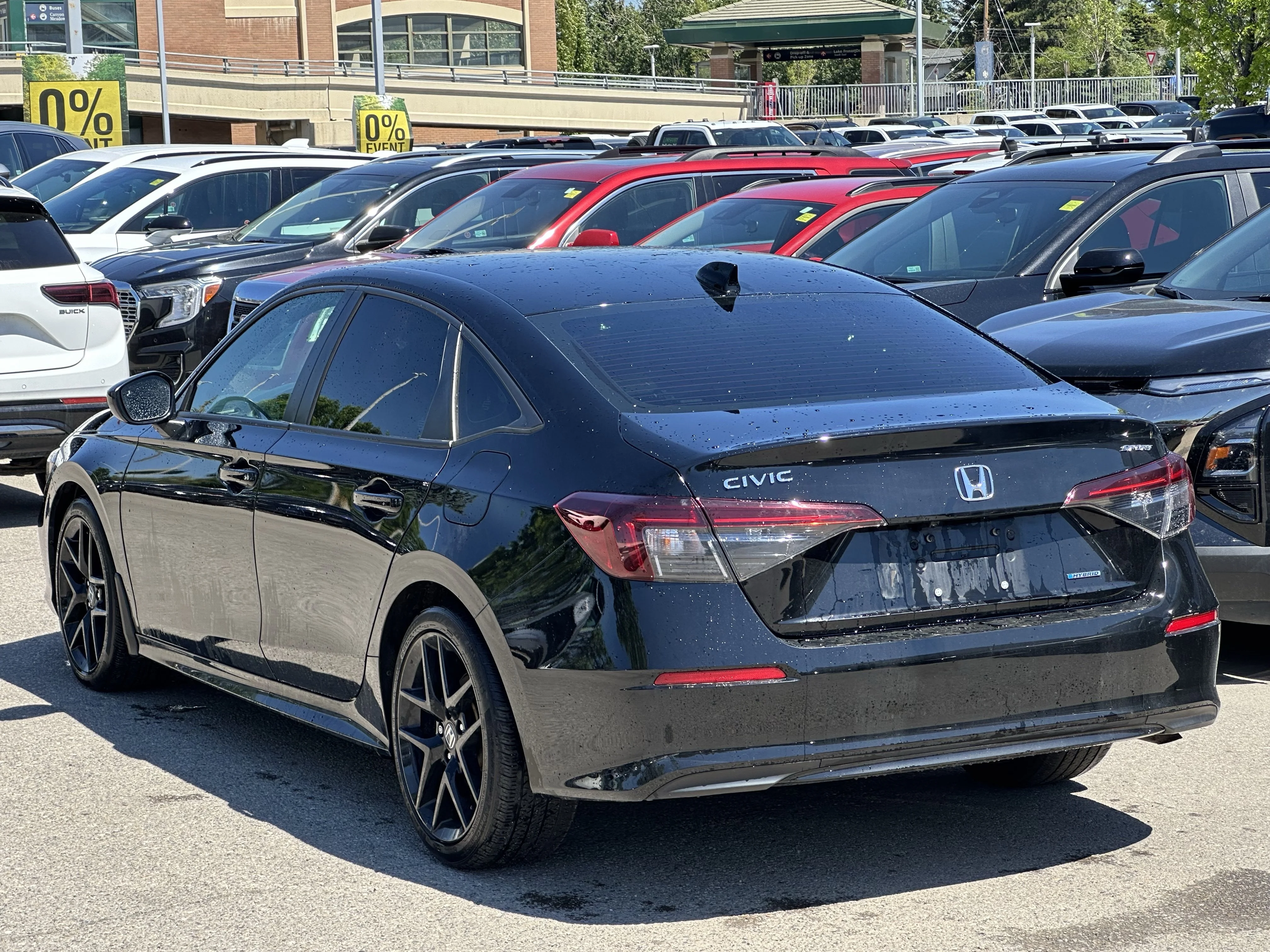 Certified Used 2025 Black Honda Sport image 4