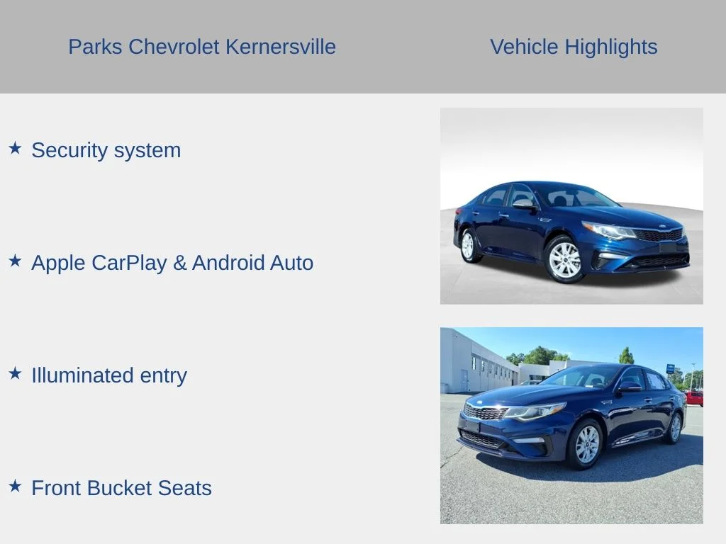Used 2019 Blue Kia LX image 10