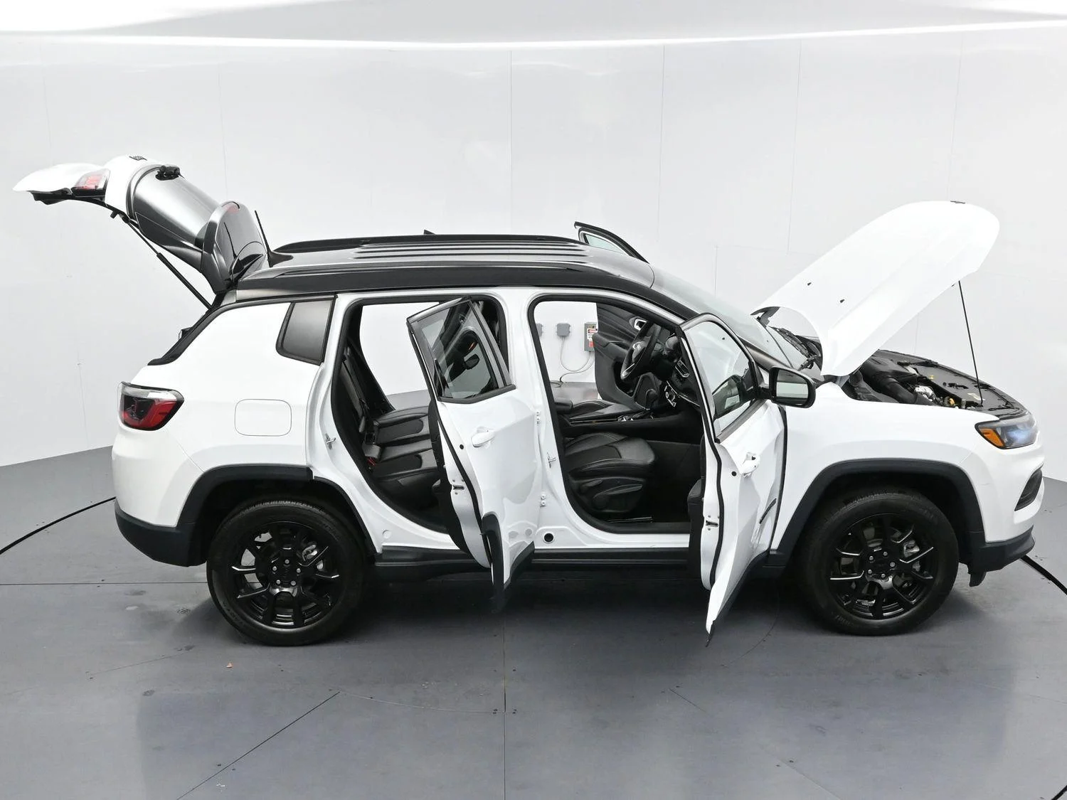 Used 2023 Bright White Clearcoat Jeep Altitude image 37