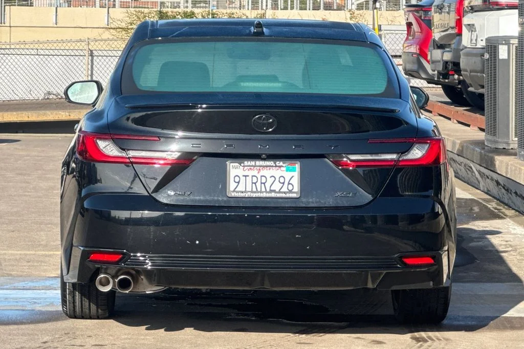 Used 2025 Black Toyota XSE image 5