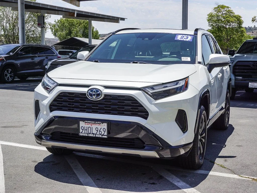 Certified Used 2023 Beige Toyota SE image 3