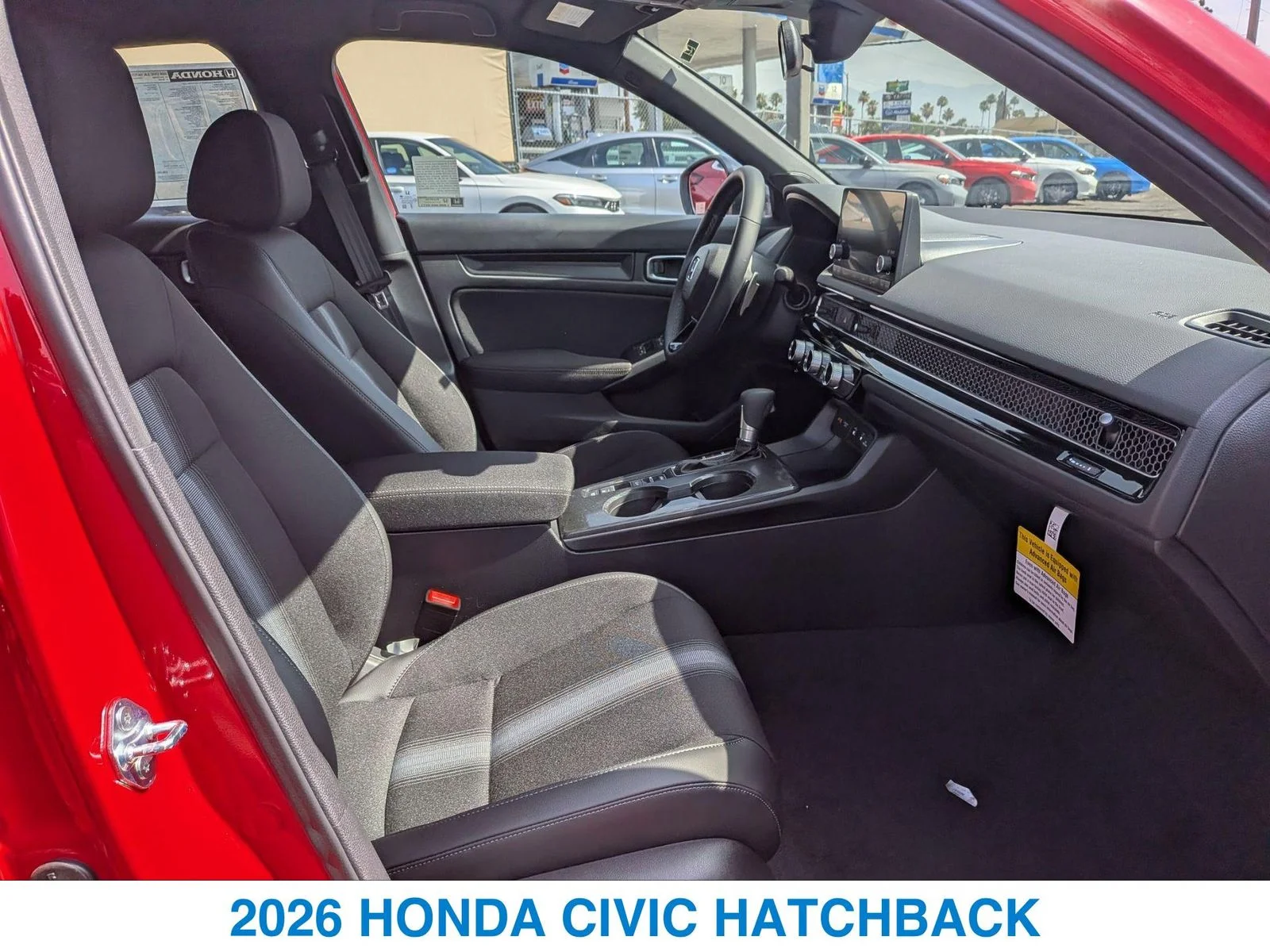New 2026 Rallye Red Honda FWD Sport image 25