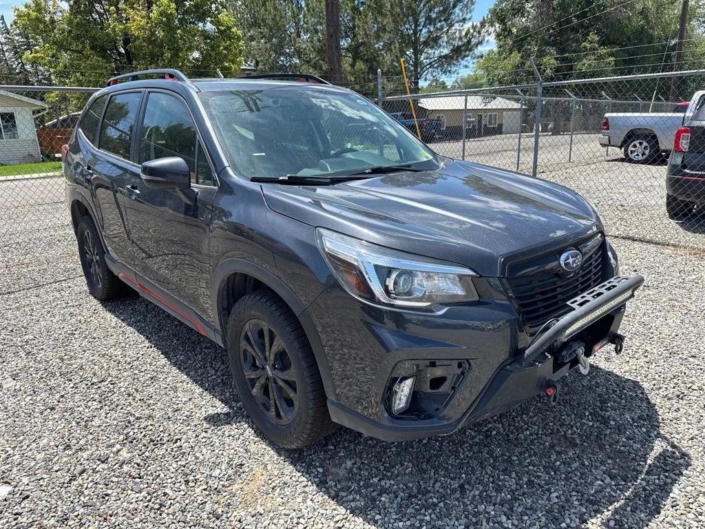 Used 2019 Dark Gray Metallic Subaru Sport image 1