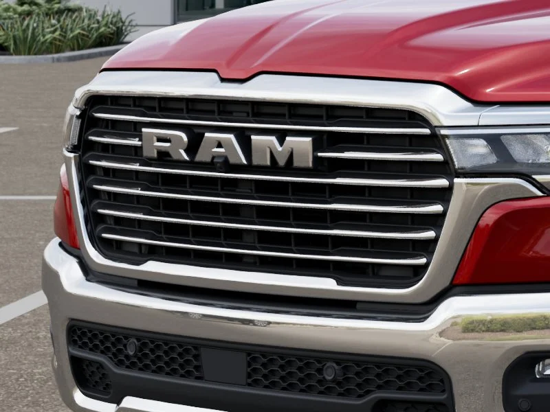 New 2026 Molten Red Pearl-Coat Exterior Paint RAM Laramie image 11