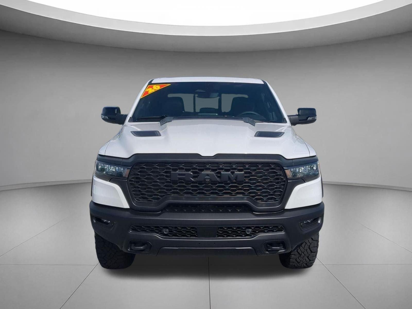 New 2026 Bright White Clear-Coat Exterior Paint RAM Rebel image 8