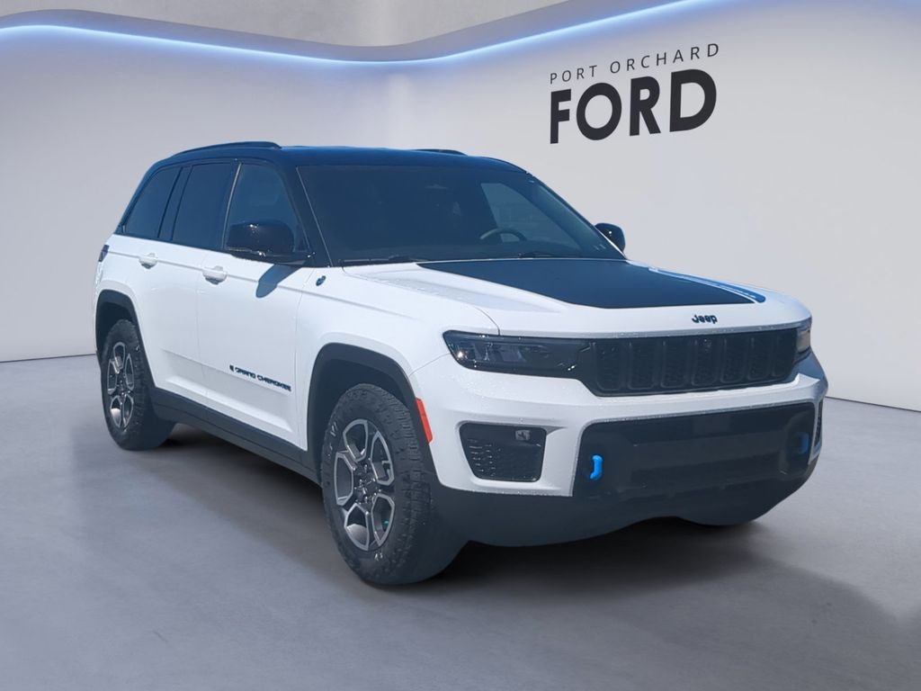 Used 2022 White Jeep Trailhawk 4xe image 9