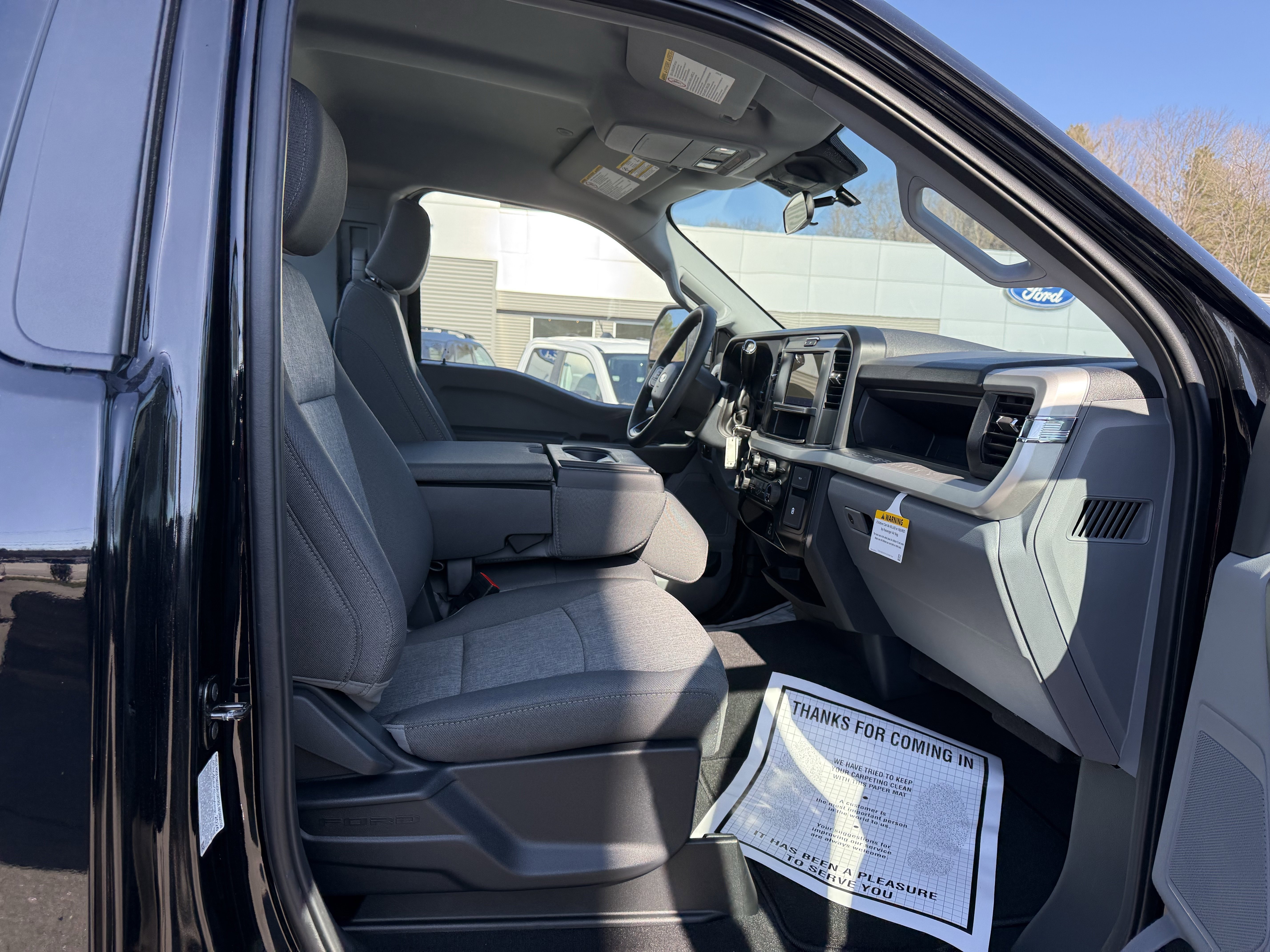 New 2026 Agate Black Metallic Ford F-350® XL image 3