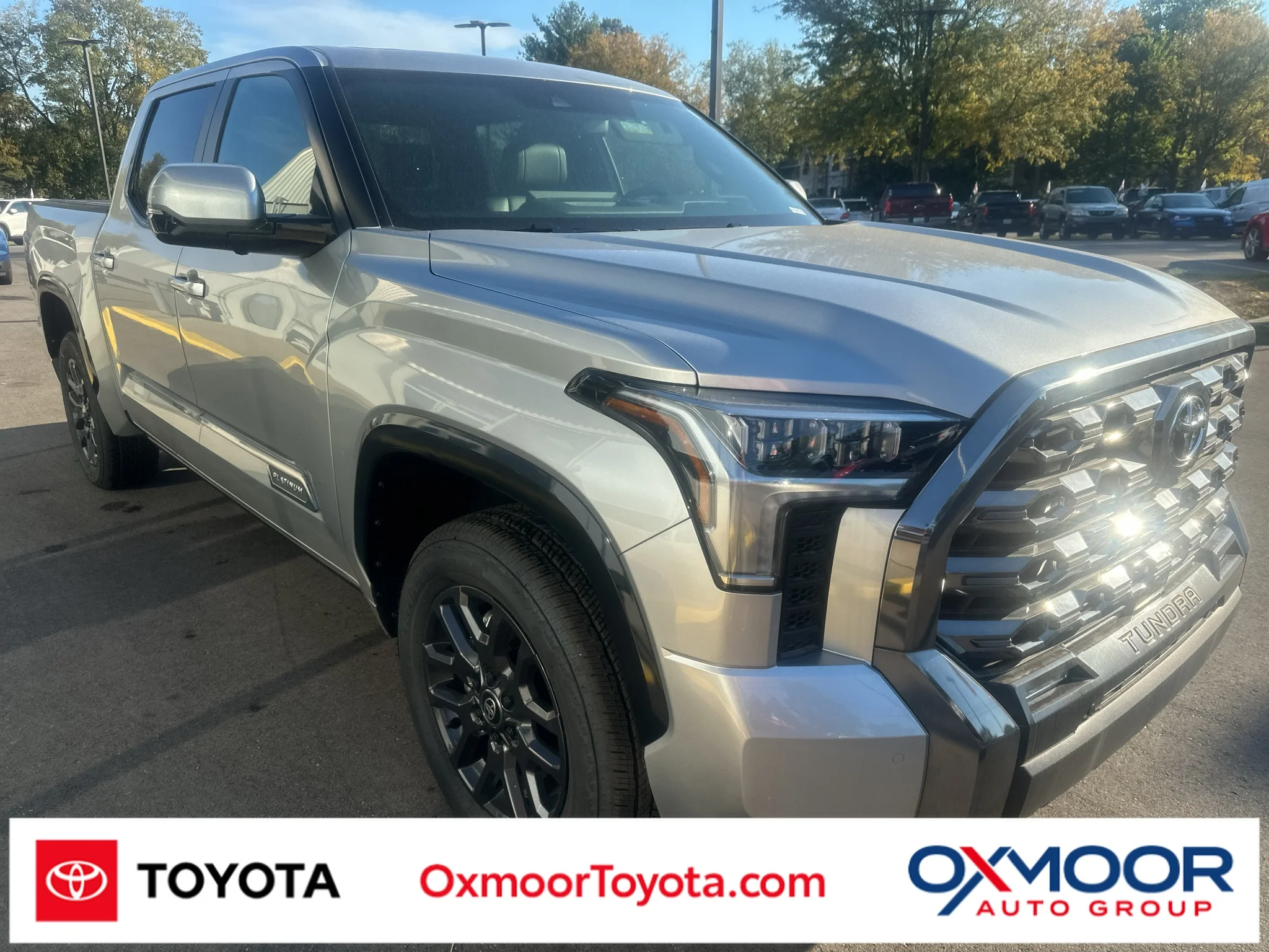 Certified Used 2026 Celestial Silver Metallic Toyota Platinum image 1