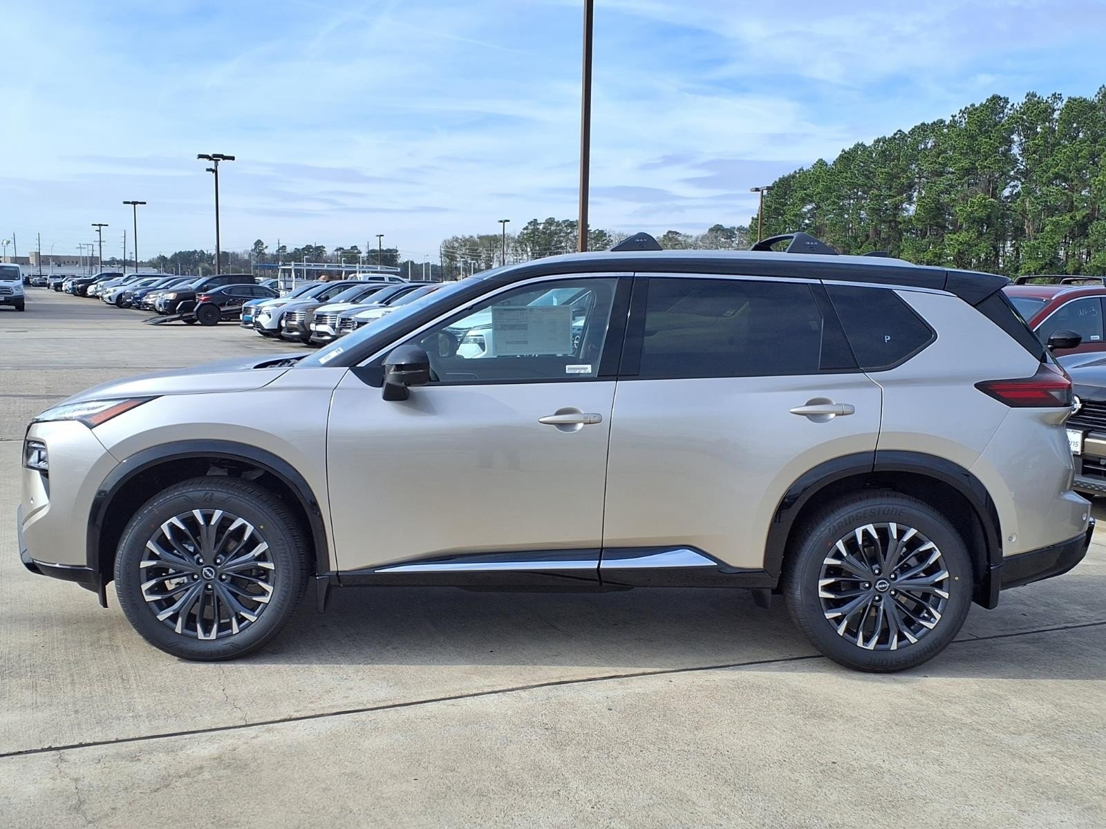 2026 Nissan Rogue Platinum Silver at Robbins Nissan