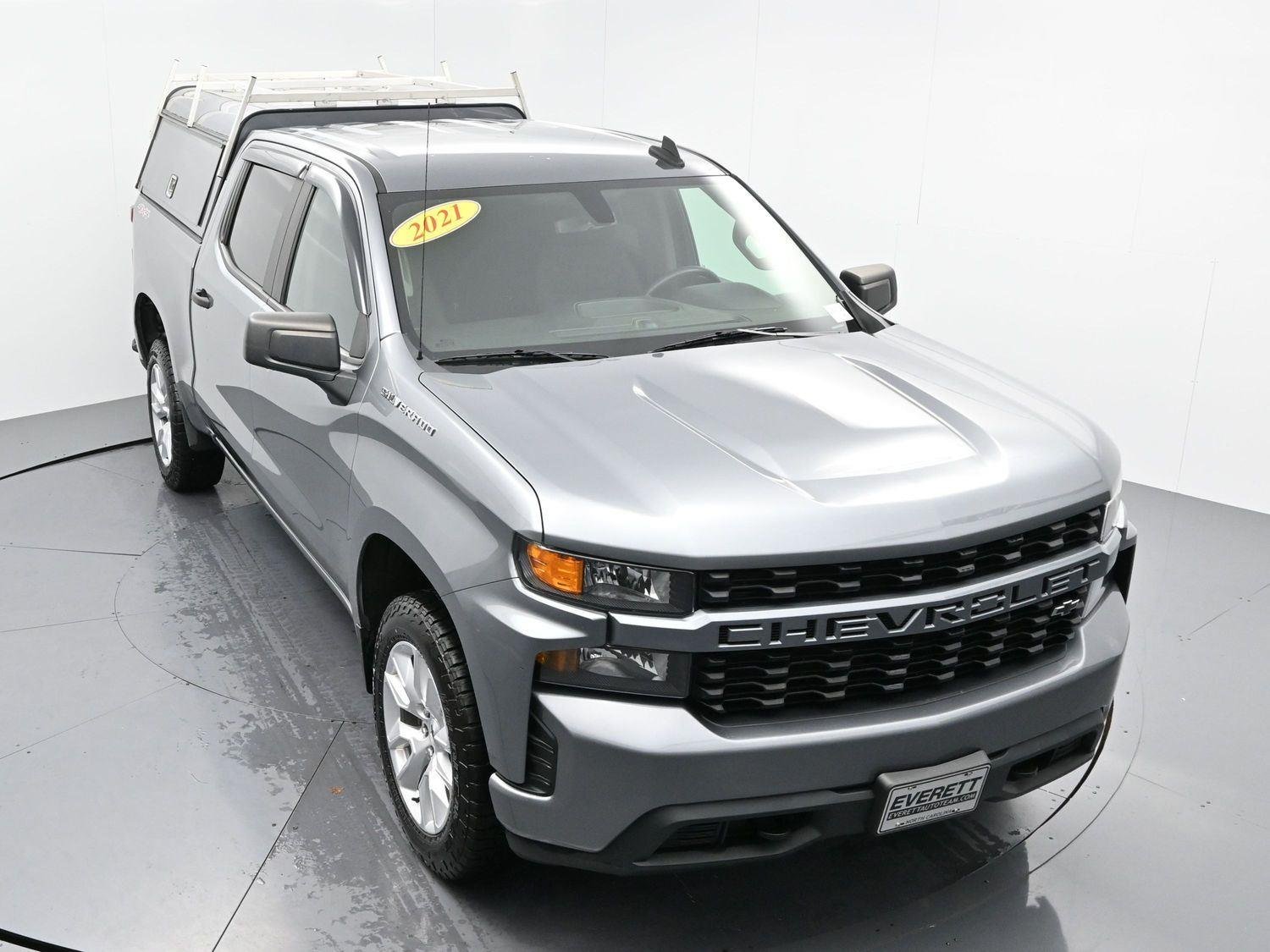 Used 2021 SATIN STEEL METALLIC Chevrolet Custom image 38