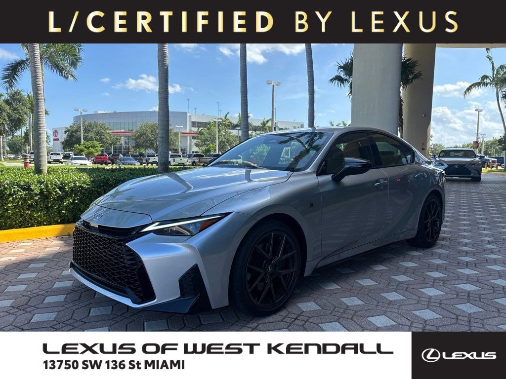 Certified Used 2026 Iridium Lexus IS 350 F SPORT Design image 1