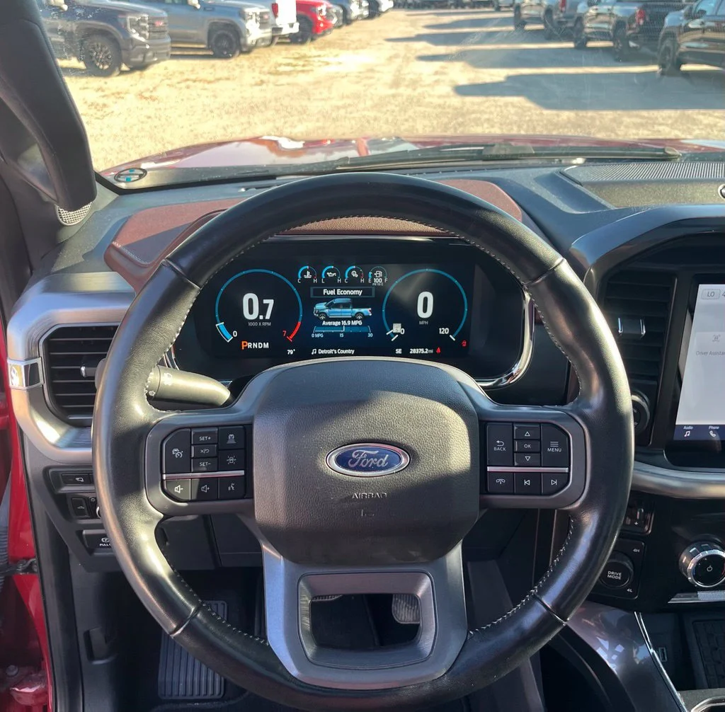Used 2023 Red Metallic Ford Lariat image 20