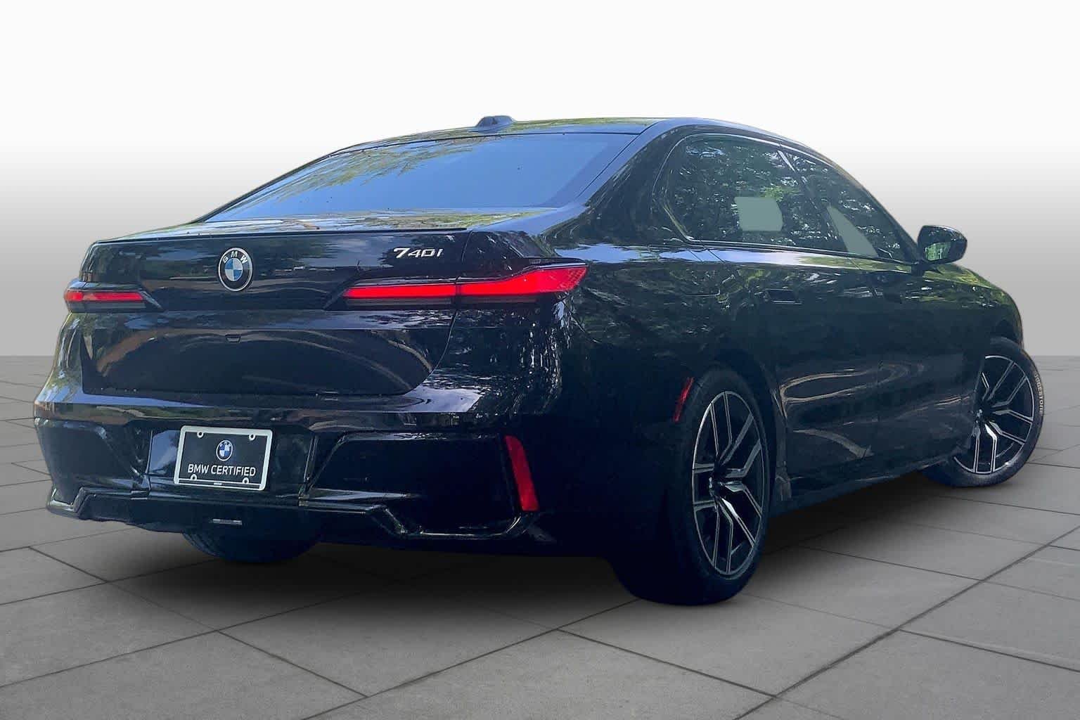 Certified Used 2023 Carbon Black Metallic BMW 740i image 12