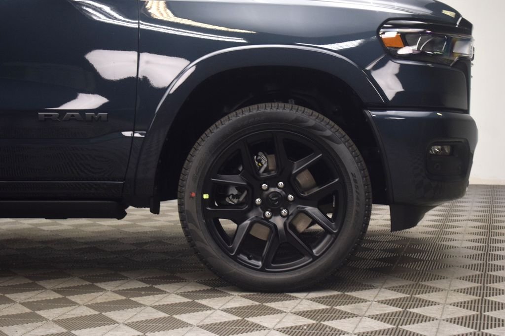 New 2026 Forged Blue Metallic Exterior Paint RAM Laramie image 7