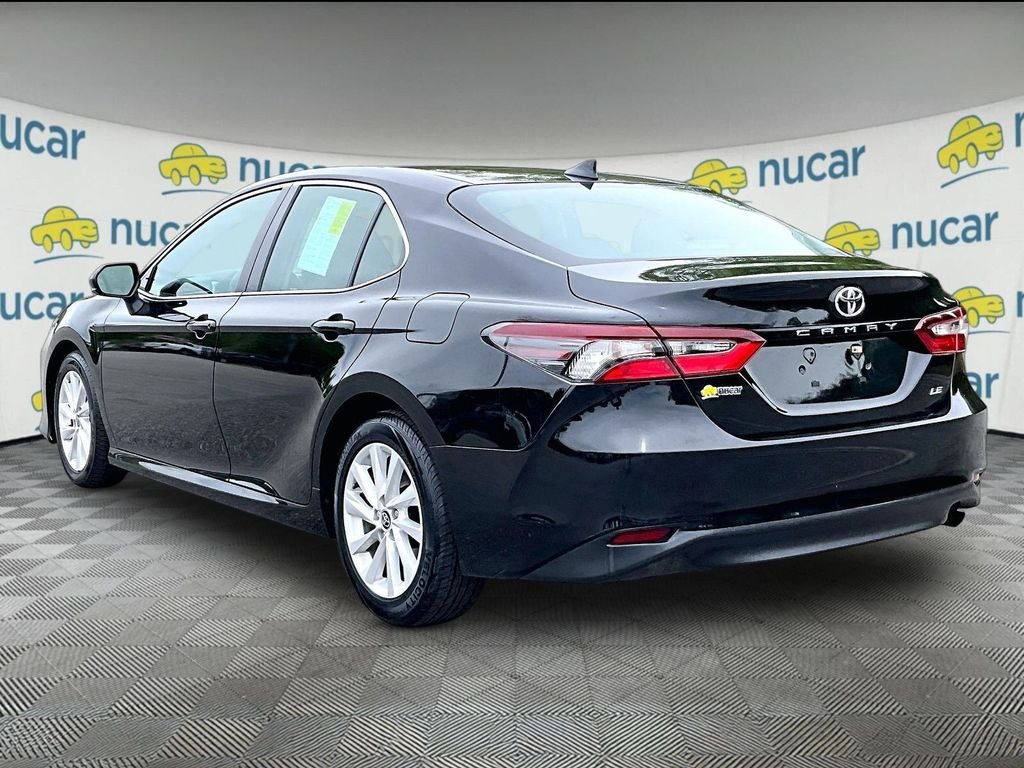 Used 2022 Black Toyota LE image 4