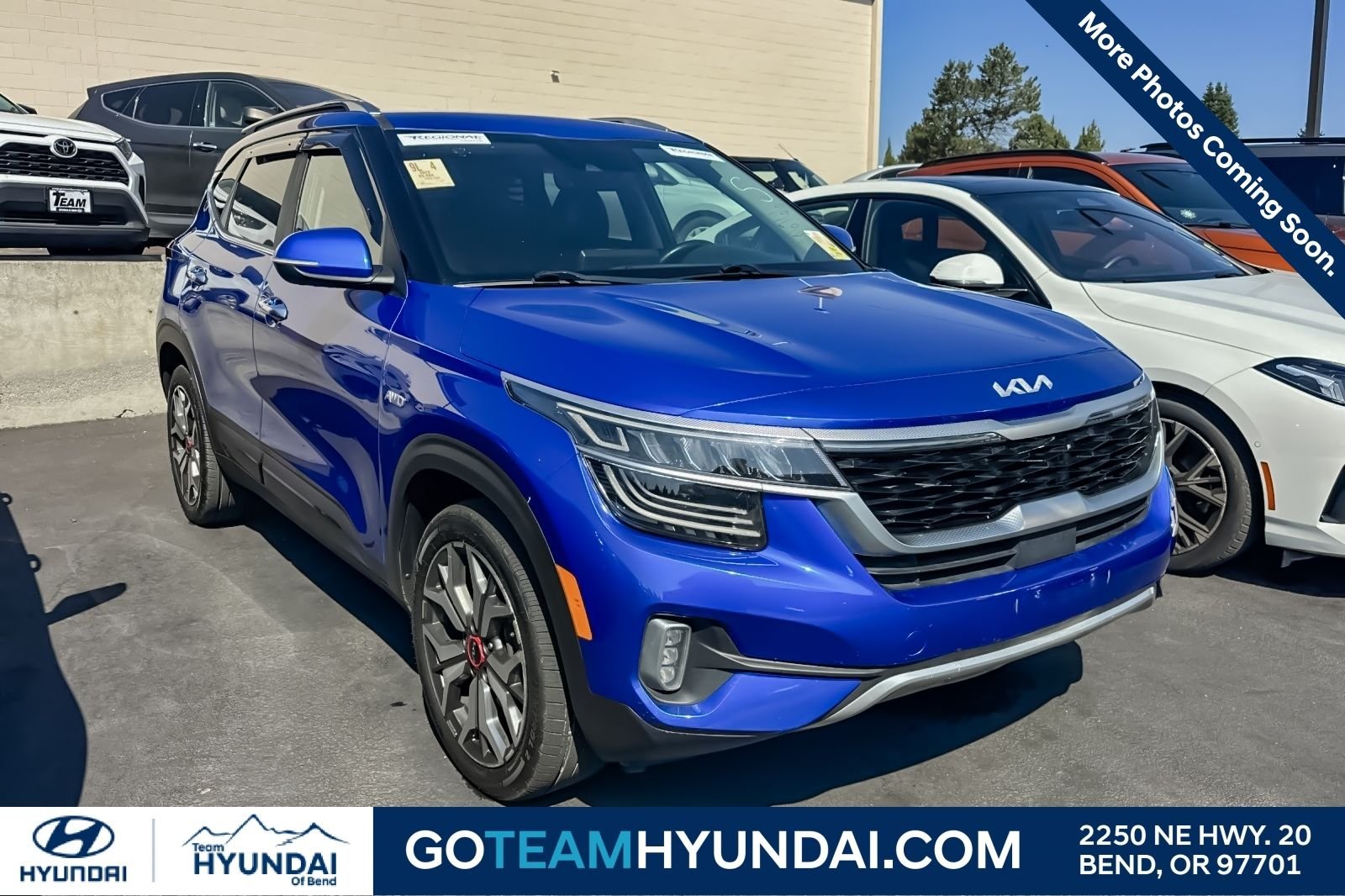 Used 2022 Blue Kia SX image 1