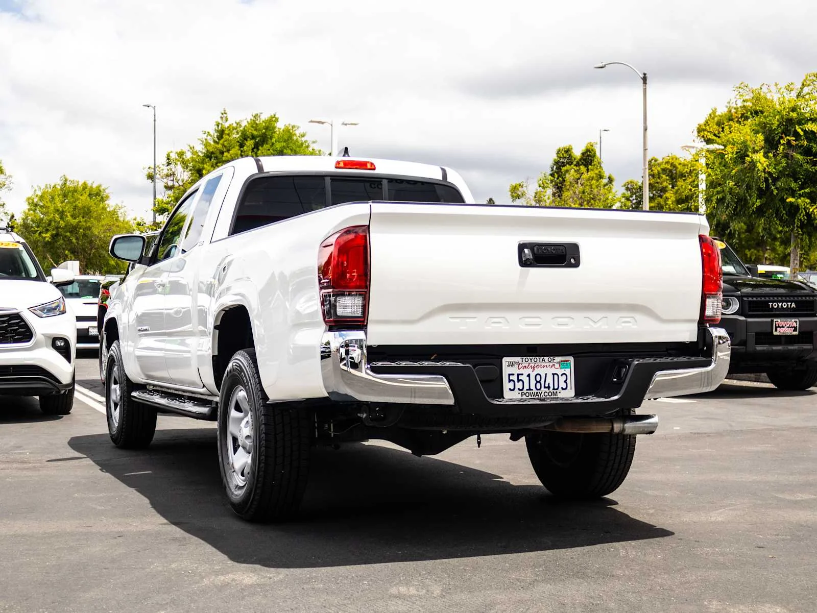 Certified Used 2021 Super White Toyota SR5 image 9