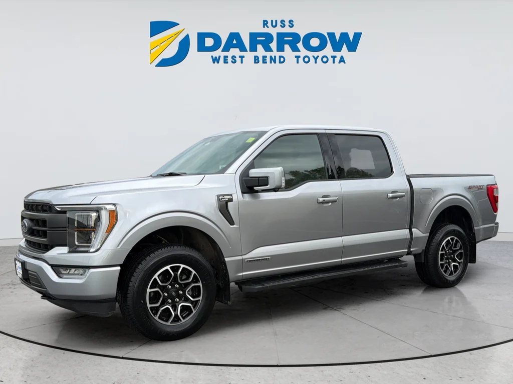 Used 2021 Silver Ford Lariat image 1