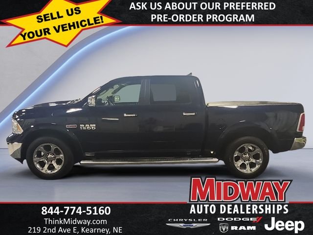 Used 2016 RAM Ram 1500 Pickup Laramie with VIN 1C6RR7NM5GS217535 for sale in Kearney, NE