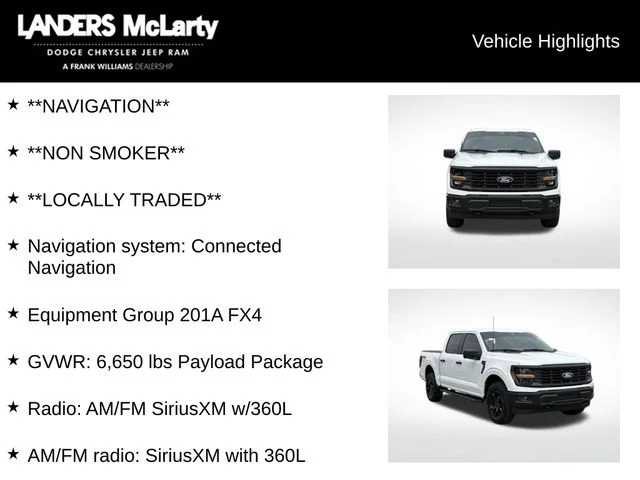 Used 2024 White Ford STX image 5