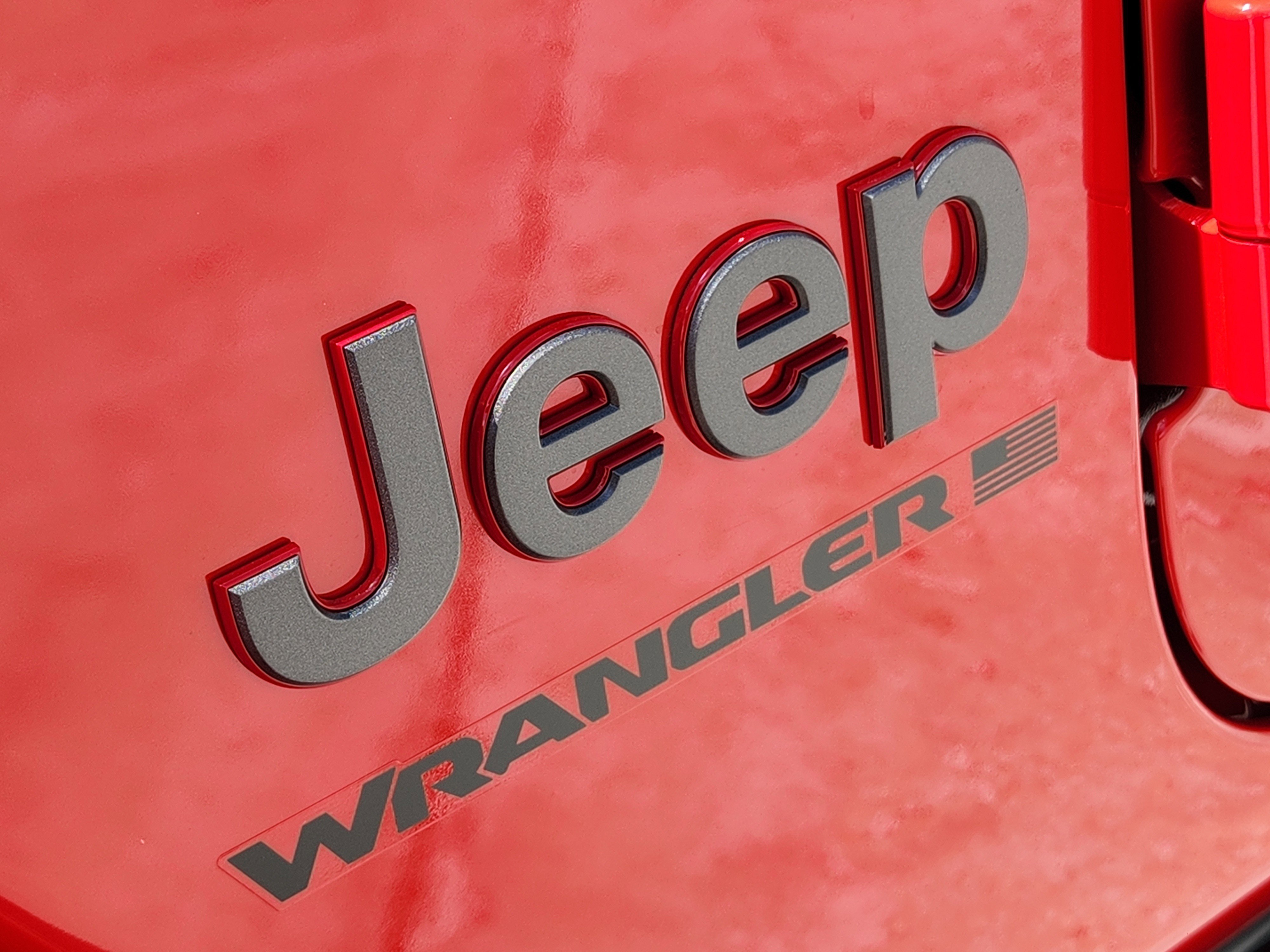 New 2026 Firecracker Red Clear-Coat Exterior Paint Jeep Rubicon X image 7