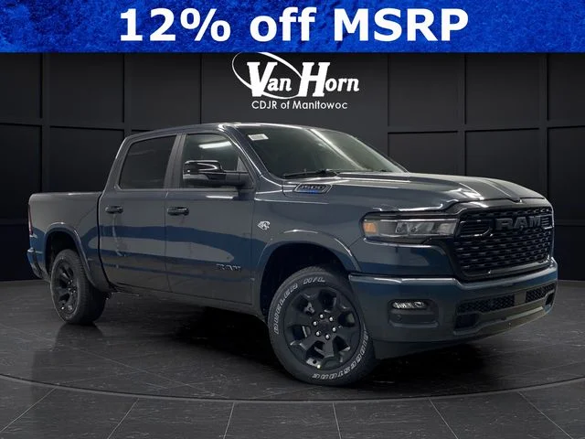 New 2026 Forged Blue Metallic Exterior Paint RAM Big Horn/Lone Star image 1