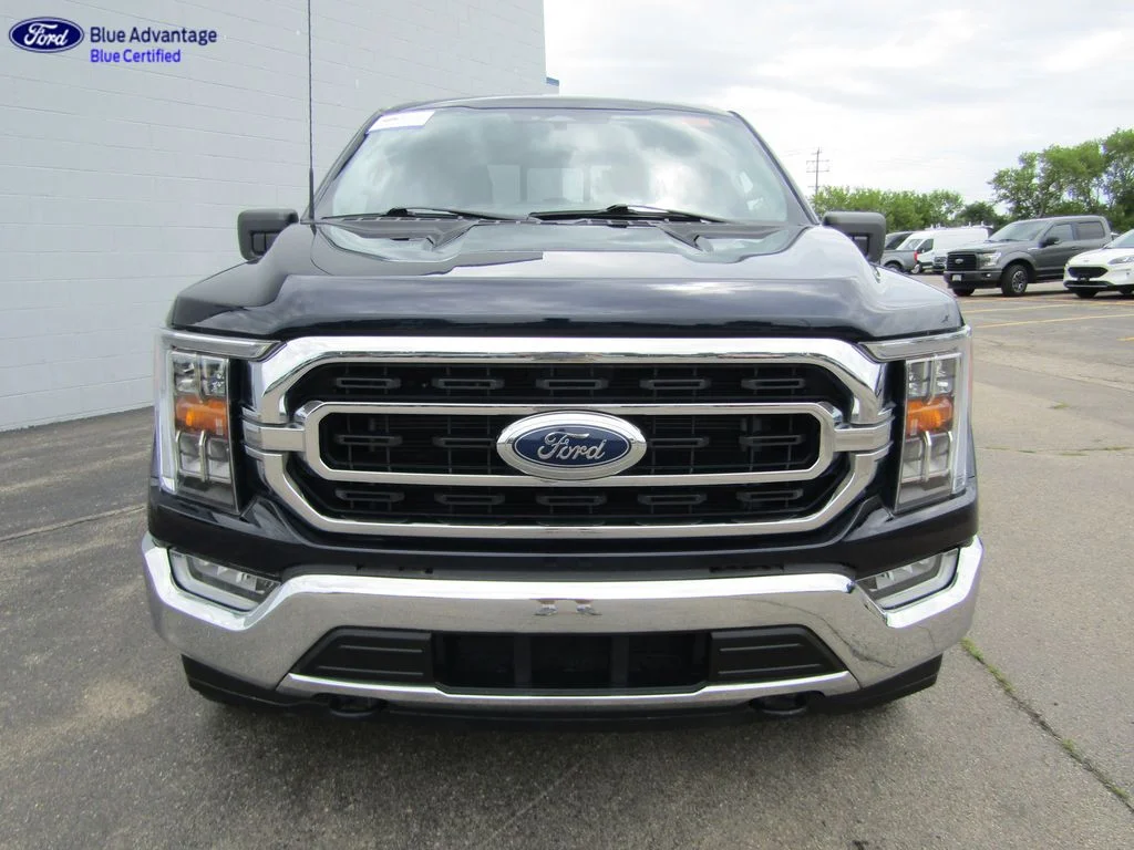 Certified Used 2023 Antimatter Blue Metallic Ford XLT image 17
