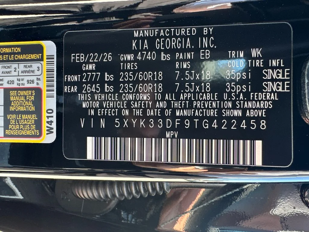 New 2026 Black Kia EX image 33