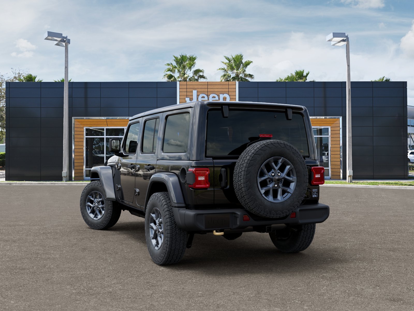 New 2026 Black Clearcoat Jeep 85th Anniversary image 3
