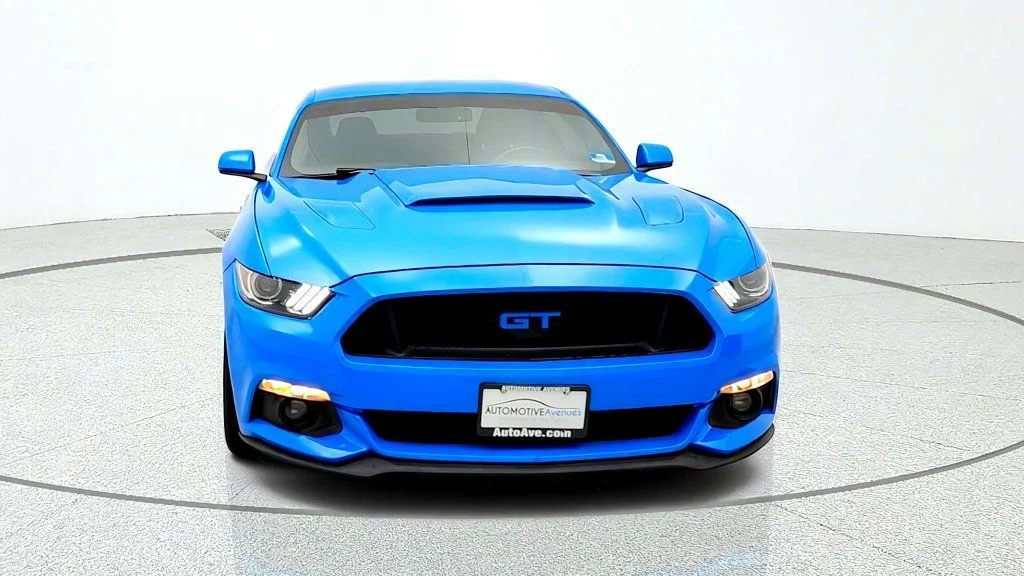 Used 2017 Grabber Blue Ford GT Fastback image 2